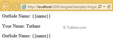 Angularjs ngapp directive example output or result