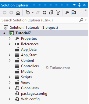 ado.net entity framework application structure in asp.net mvc