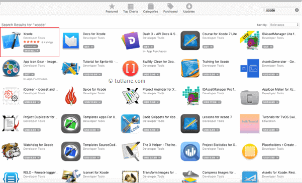 Download xcode from apple app store