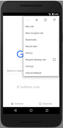 Android Menus (Options, Context, Popup) - Tutlane