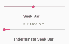 Android SeekBar with Examples - Tutlane