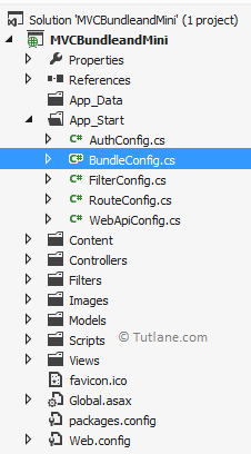 Bundle Config File Location in Asp.Net MVC Application