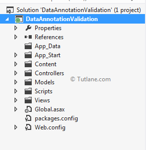 Data Annotation validation project structure in asp.net mvc application