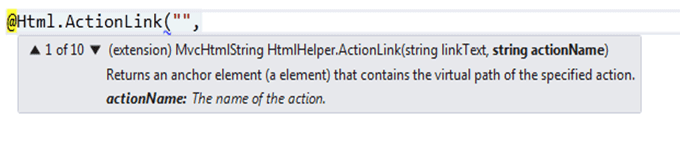 creating html.actionlink in asp.net mvc application