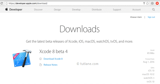 Download ios xcode from apple developer website