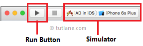 Run ios iad integration app using simulator in xcode