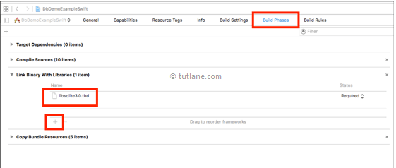 ios sqlite database app add new sqlite library to application