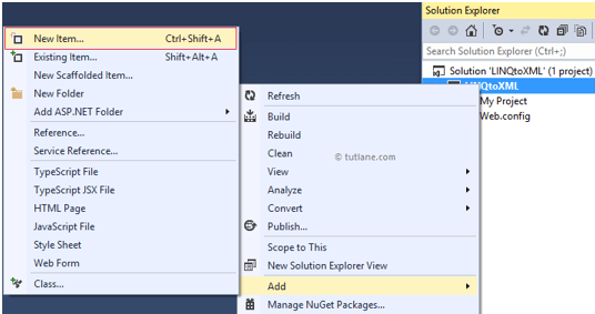 Add new item to LINQ to XML Application in C# / VB.NET