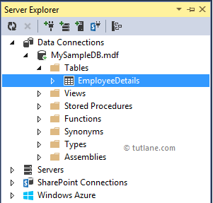 Database with New Table in LINQ to SQL Application