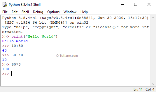 4 Python Tutorial for Beginners  What is IDLE in Python And How to Run  Python Program using IDLE 