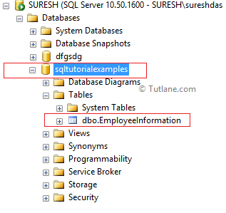 After changing or renaming table name in sql server