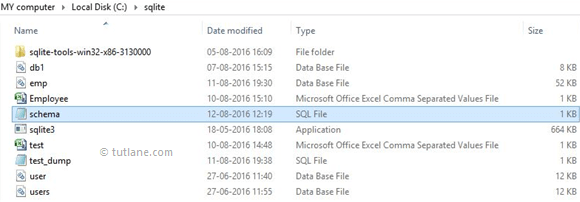 Sqlite3 no such table